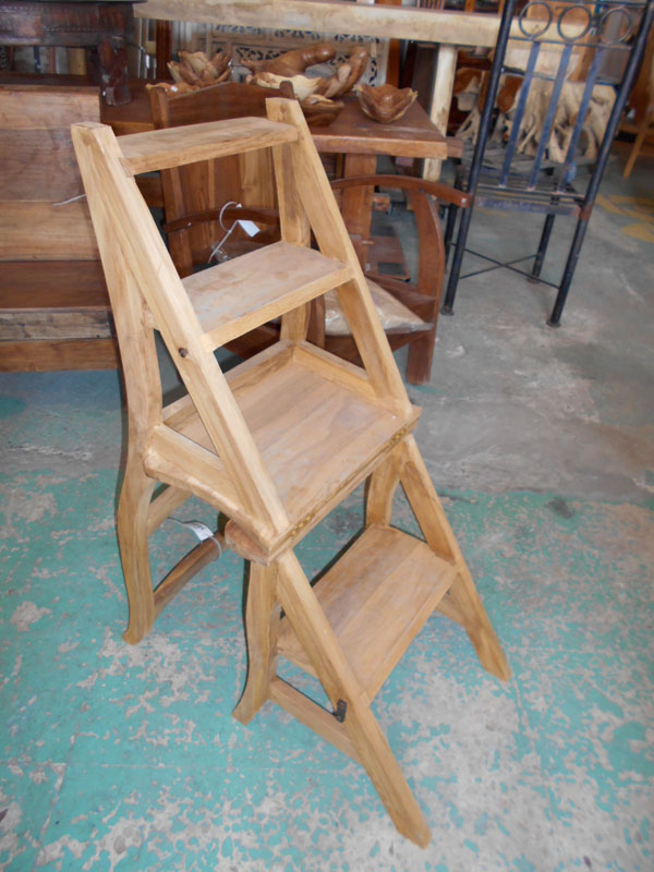 Fabriquer une chaise-escabeau